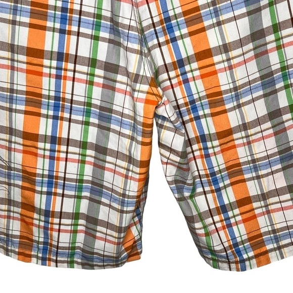 Marvel Men’s Comics Hulk Wolverine Super Hero Plaid Flat Front Shorts Size 36 - Picture 11 of 13